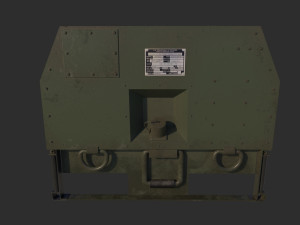 Military Generator 01 3D मॉडल