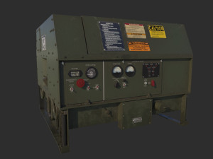 Military Generator 01 3D मॉडल
