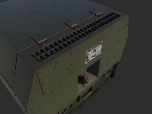 Military Generator 01 3D मॉडल