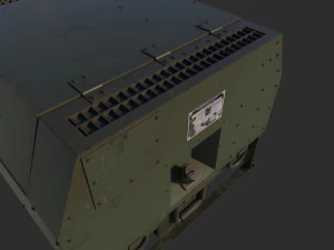 Military Generator 01 3D Model