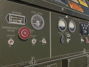 Military Generator 01 3D मॉडल