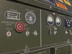 Military Generator 01 3D Model