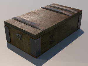 Military box 01 3D मॉडल