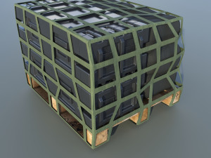 Military air cargo 01 Modèle 3D