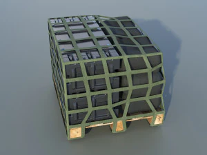 Military air cargo 01 3D Model