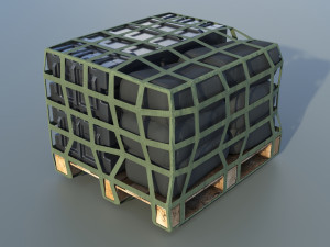 Military air cargo 01 3D Model