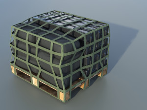 Military air cargo 01 3D Model