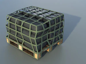 Military air cargo 01 3D Model