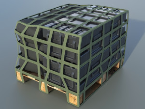 Military air cargo 01 3D Model
