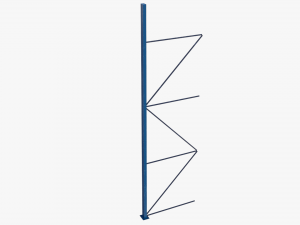 Warehouse rack 01 3Dモデル