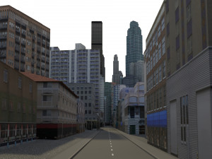 City 82 3D Model