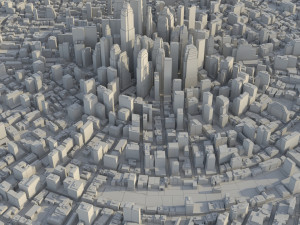 City 82 3D Model