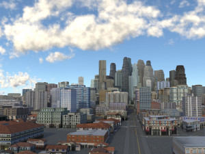 City 83 Modello 3D