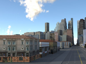 City 83 3D 模型