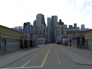 City 83 3D 模型