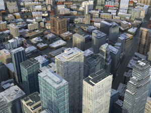 City 83 3D 模型