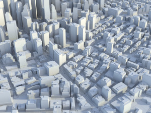 City 83 3D 模型