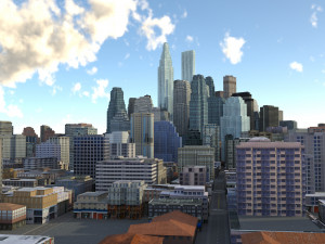 City 84 3D Model