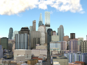 City 84 3D Model