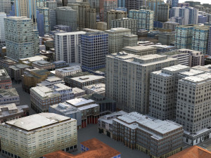 City 84 3D Model