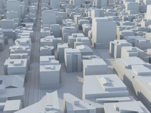 City 85 3D Model