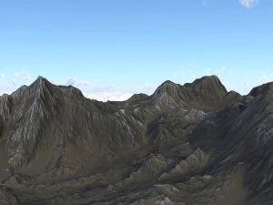 Landscape 96 3D Model
