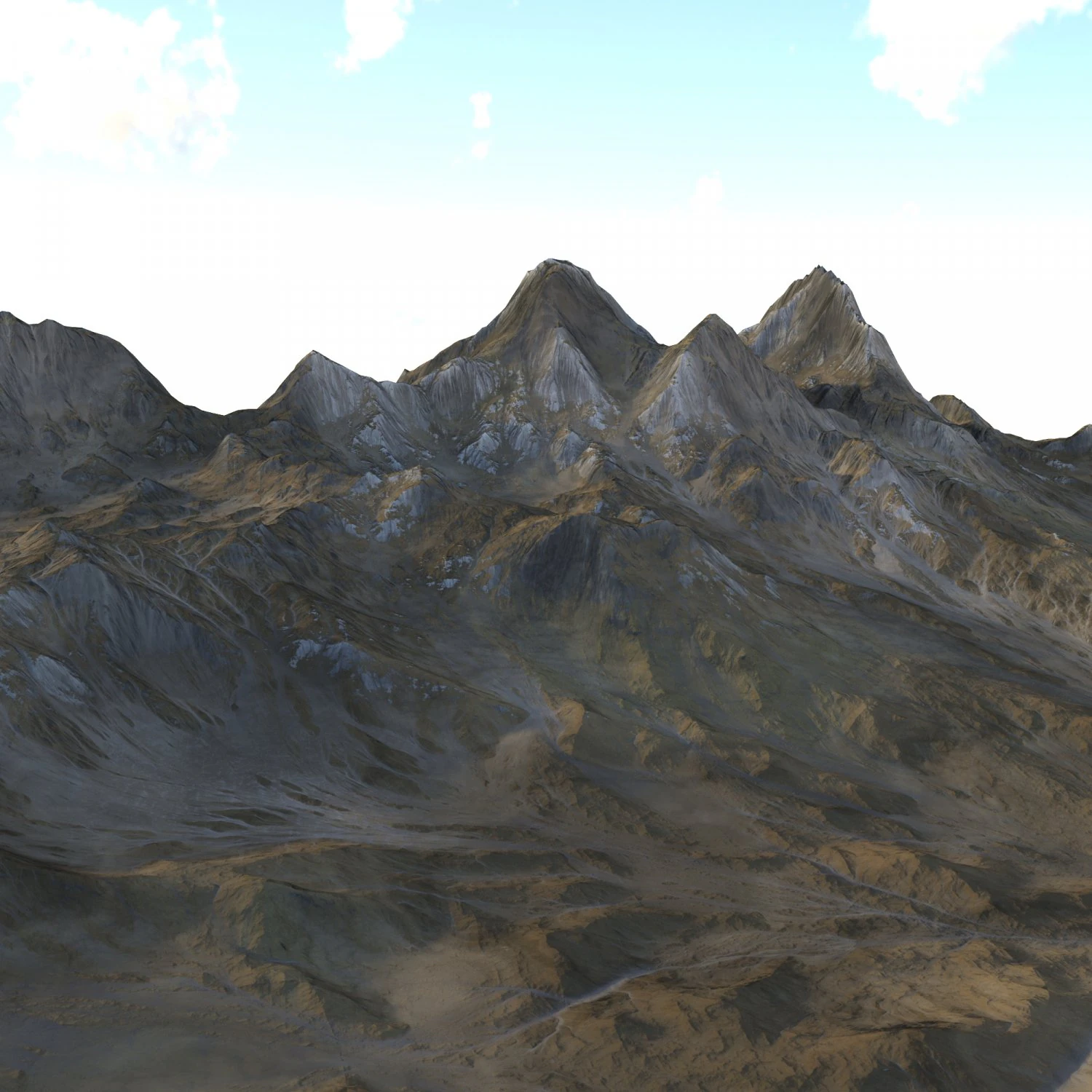 Landscape 99 3D Model .c4d .max .obj .3ds .fbx .stl .blend 