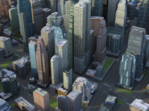 City 86 Model 3D