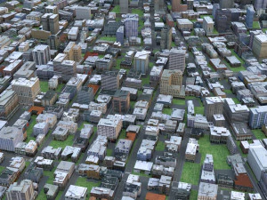 City 87 3D Model