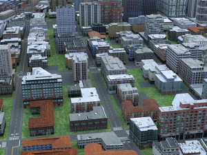City 87 3D Model