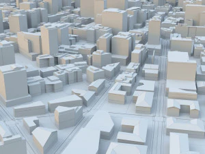 City 87 3D Model