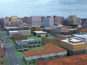 City 88 3D Model