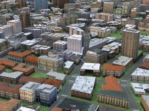 City 88 3D Model
