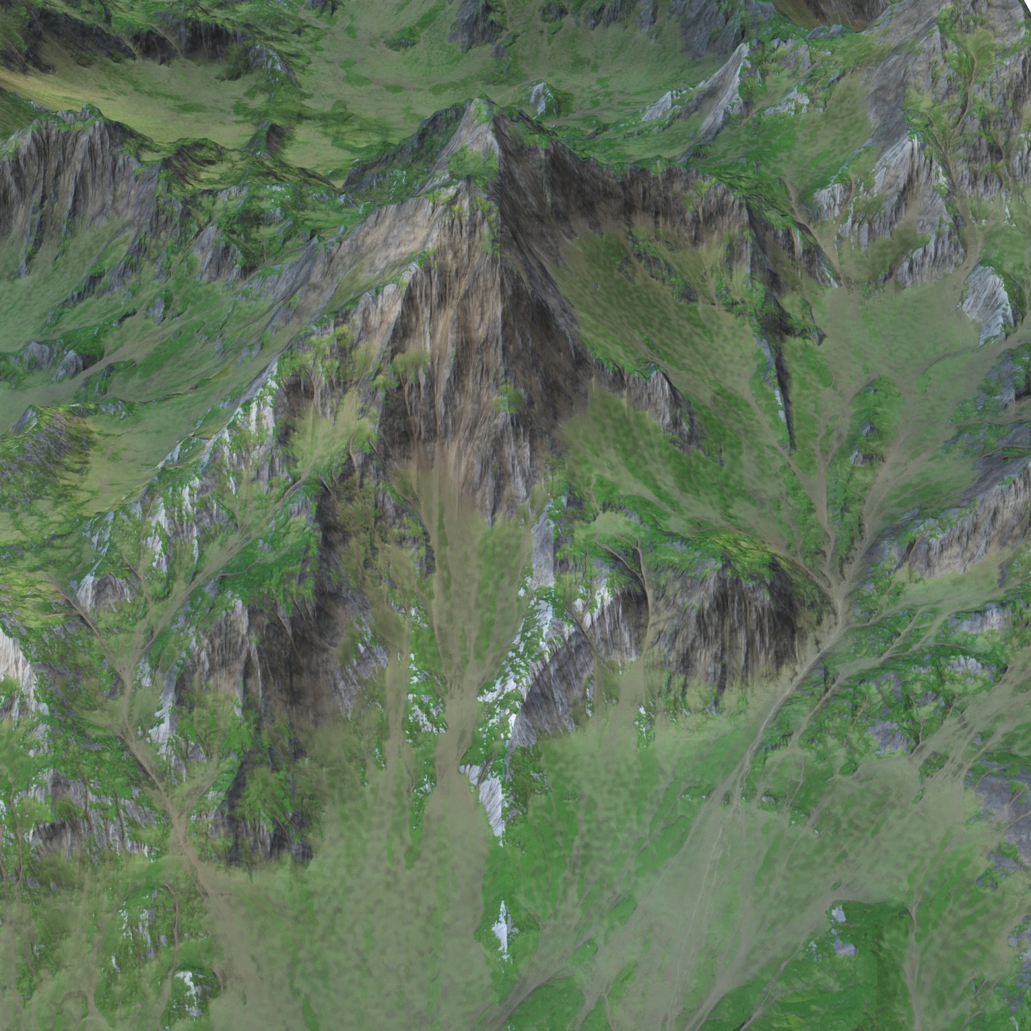 Landscape 102 3D Model .c4d .max .obj .3ds .fbx .stl .blend 