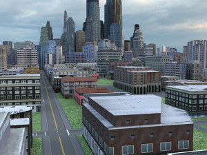 City 89 3D Model