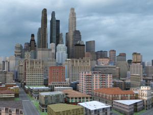 City 89 Model 3D