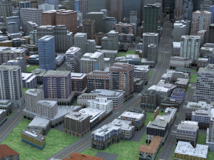 City 89 Model 3D