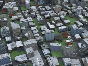 City 90 3D Model
