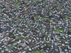 City 90 3D Model