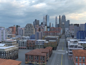 City 91 3D Model
