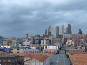 City 91 3D Model