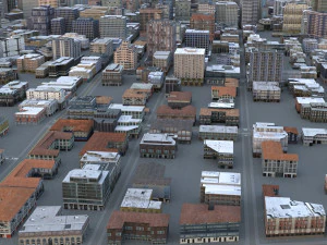 City 91 3D Model