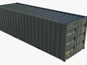 Cargo container 01 var 1 3Dモデル