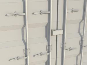 Cargo container 01 var 2 3D 模型