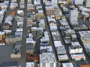 City 96 3D Model