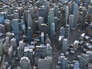 City 96 3D Модель