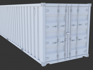 Cargo container 01 var 3 3D मॉडल