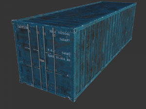 Cargo container 01 var 5 Modello 3D