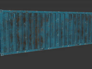 Cargo container 01 var 5 3D Model