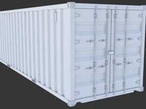 Cargo container 01 var 5 3D Model